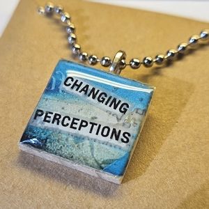 Changing Perceptions Tile Pendant
